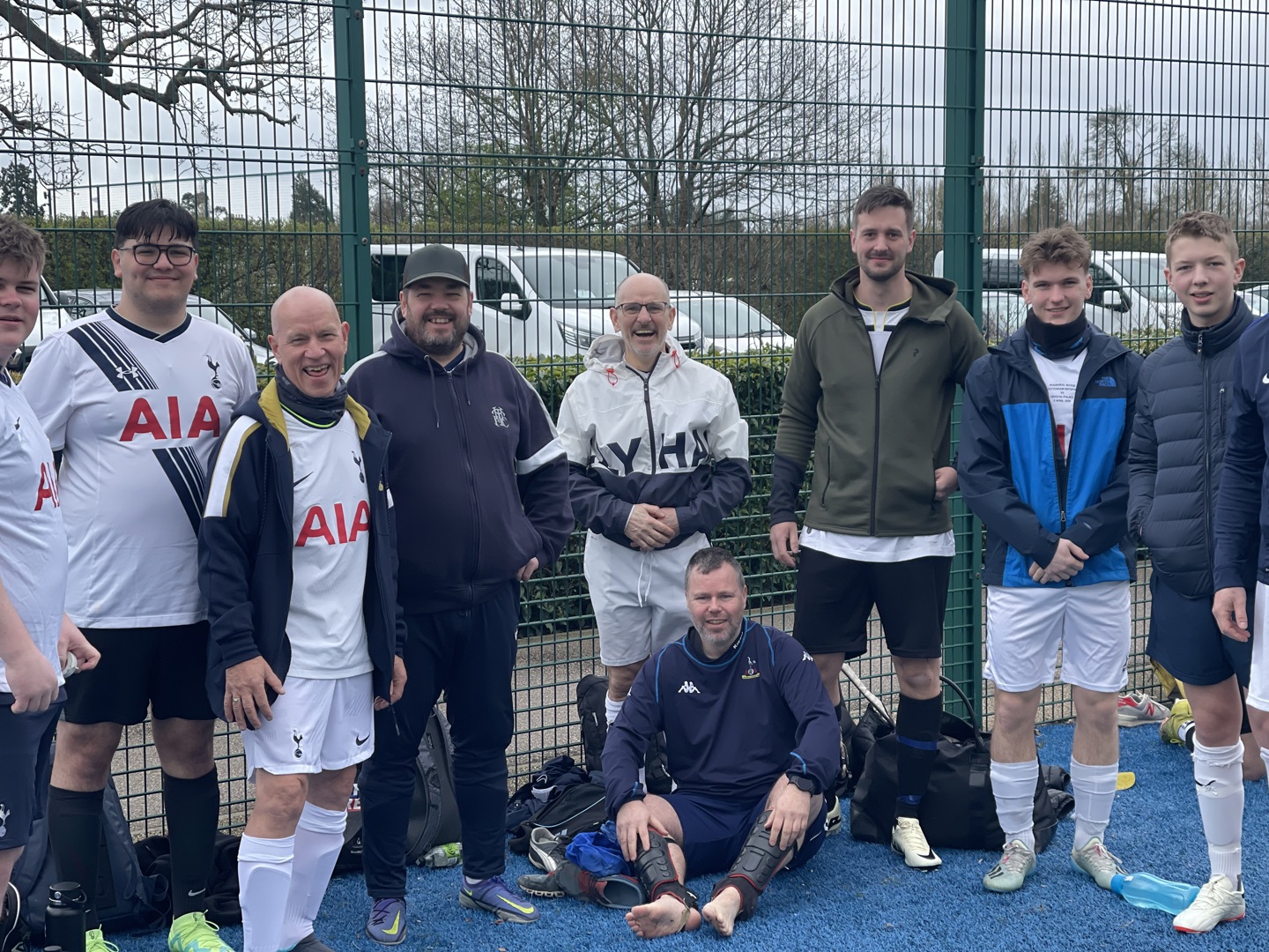 En våt dag på Hotspur Way